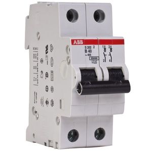 Выключатель автоматический ABB S202M-C10UC 2п 10А 10кА х-ка C 2CDS272061R0104