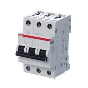 Выключатель автоматический ABB S203 C63 3п 63А 6кА х-ка C 2CDS253001R0634