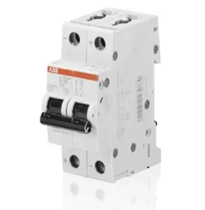 Выключатель автоматический ABB S202M C20UC 2п 20А 10кА х-ка C 2CDS272061R0204