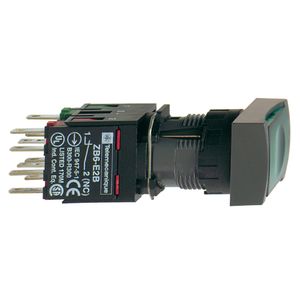 Кнопка Schneider Electric XB6DW3B5B 24 В, зеленая