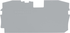 Пластина торцевая и промежуточная Wago 2010-1291