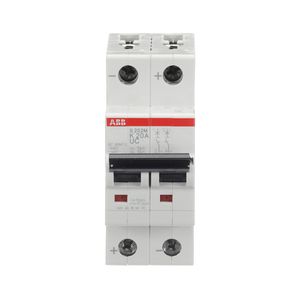 Выключатель автоматический ABB S202M K20UC 2п 20А 10кА х-ка K 2CDS272061R0487